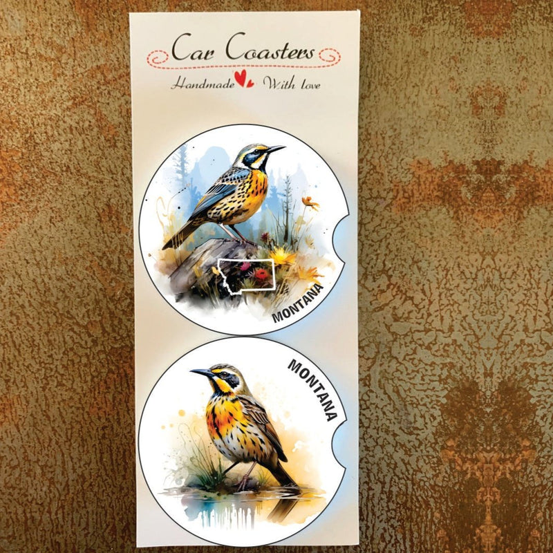 Meadowlark Car Coaster