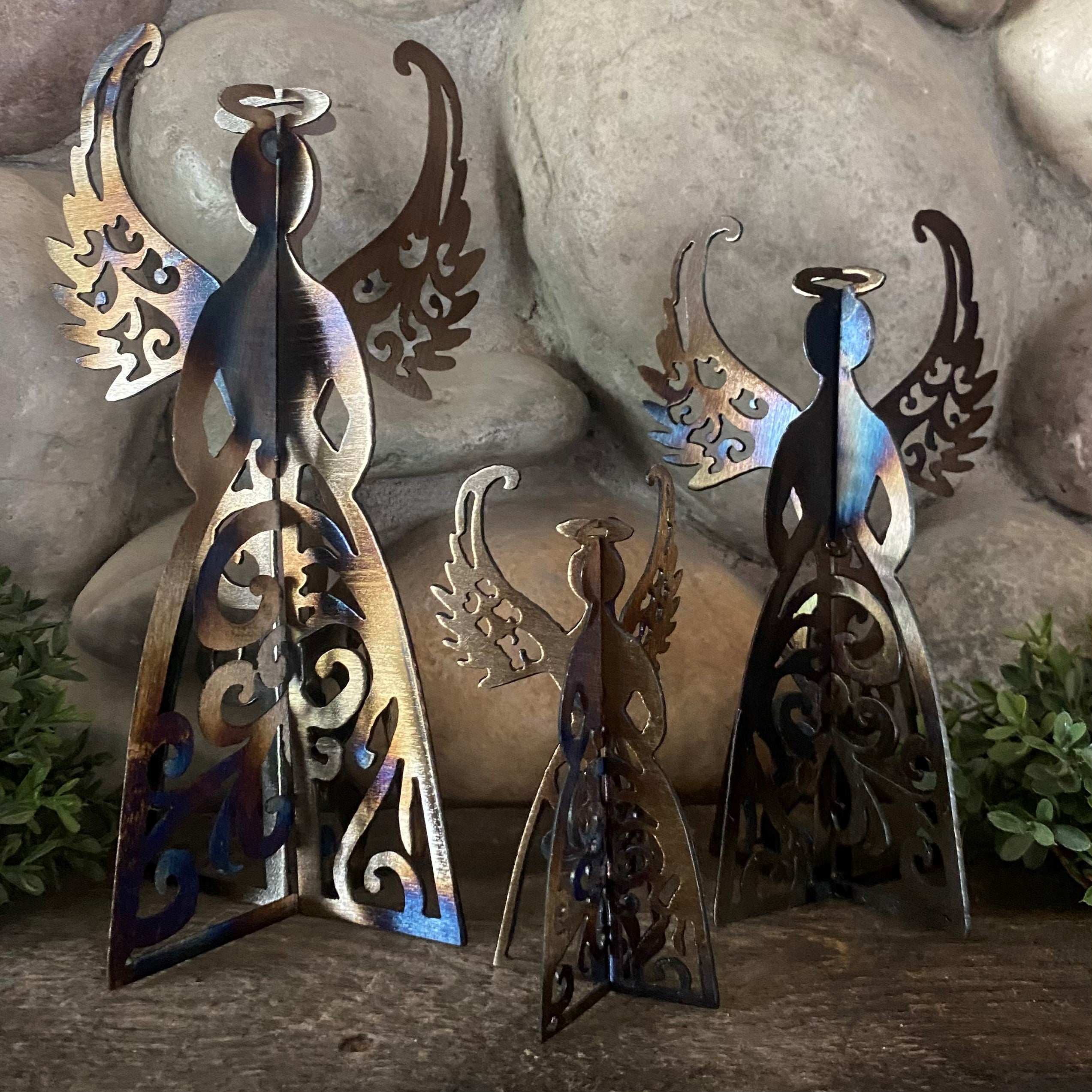 Rust Angels Filigree Angel | Cut-N-Rust