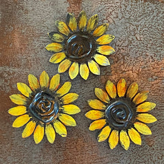 3D Sunflower Magnet
