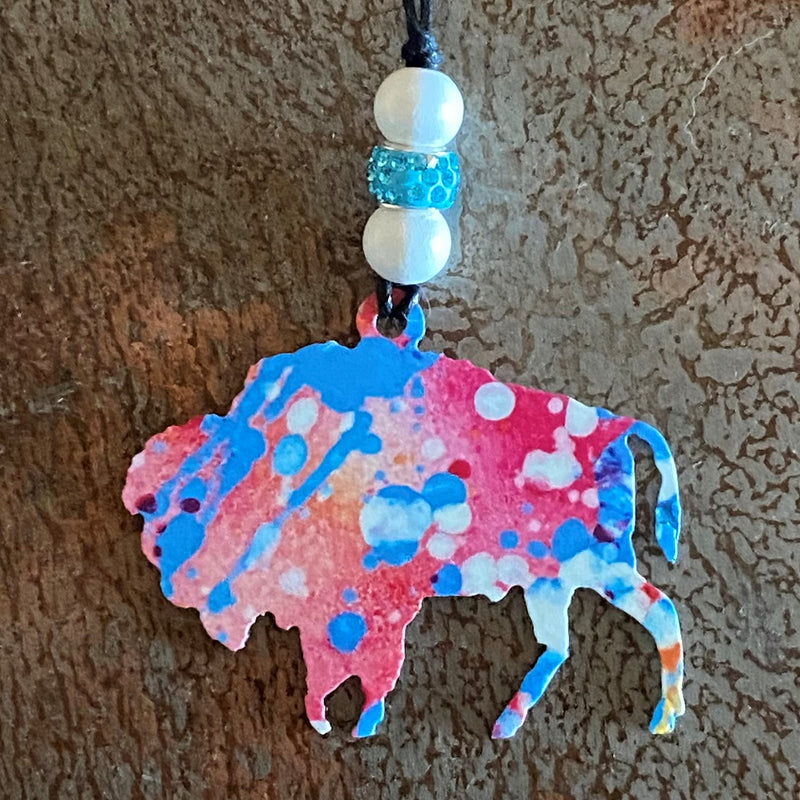 Buffalo Car Charm