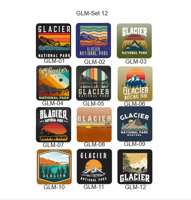 Glacier Magnet Board Set