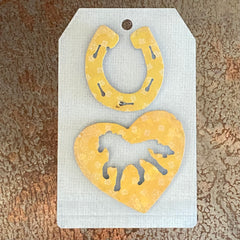 Horse Heart/Horse Shoe Mini Magnets