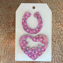 Horse Heart/Horse Shoe Mini Magnets