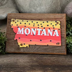 Montana Rainbow Plaque