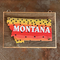 Montana Rainbow Plaque