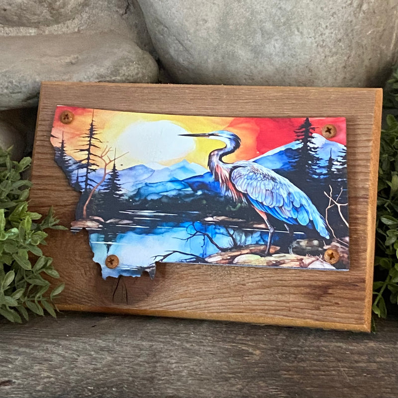 Montana Stork Plaque