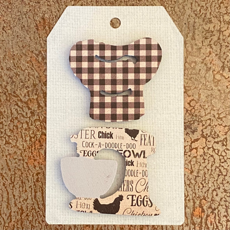 Mixer / Chef Hat Mini Magnet