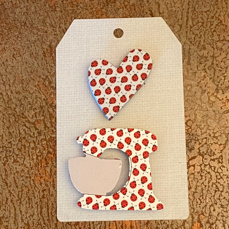 Mixer / Heart Mini Magnet