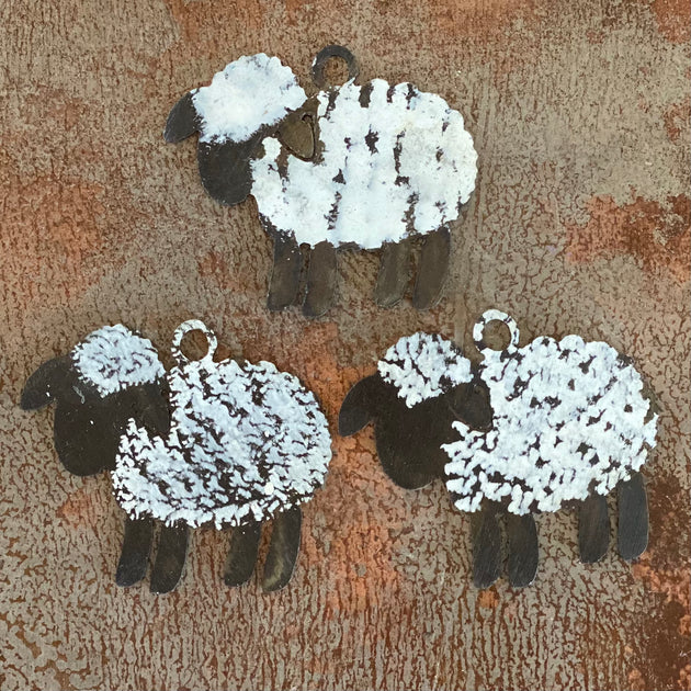 Sheep Ornament | Cut-N-Rust