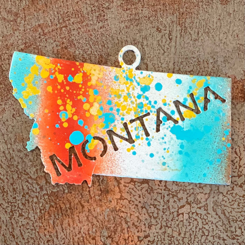 MT Montana Ornament