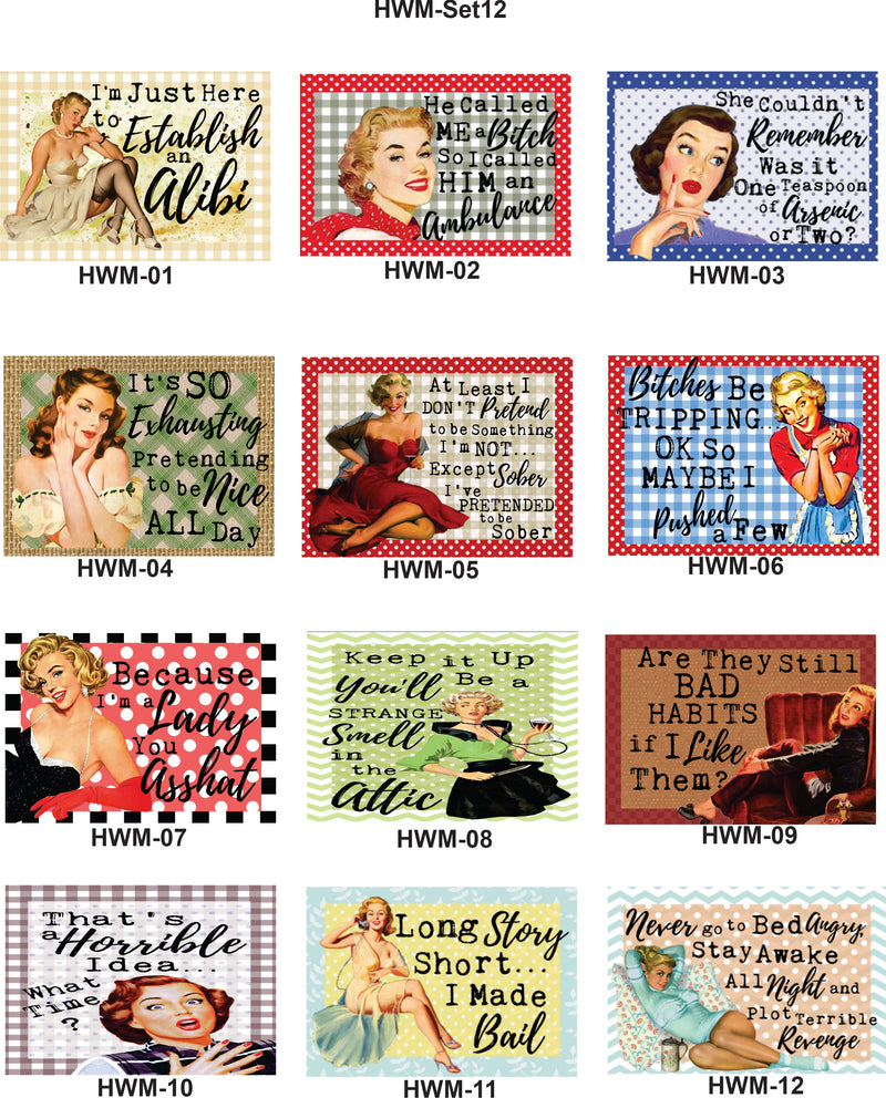 Housewife Magnet Board Sets