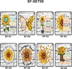Sunflower Metal Signs (5
