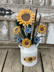 Sunflower Tin