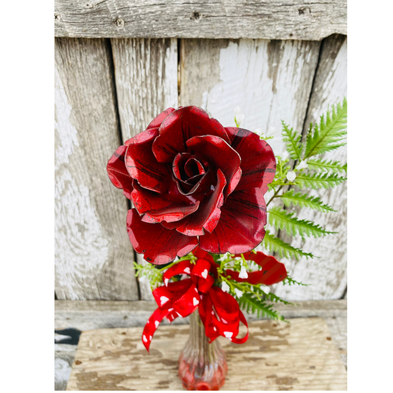 Seamless Rinestone Rust Roses Image Rose Single Stem | Cut-N-Rust