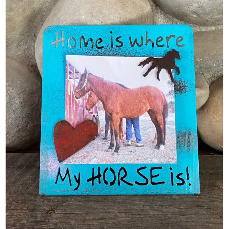 "Home is Where My Horse Is" Magnet Board