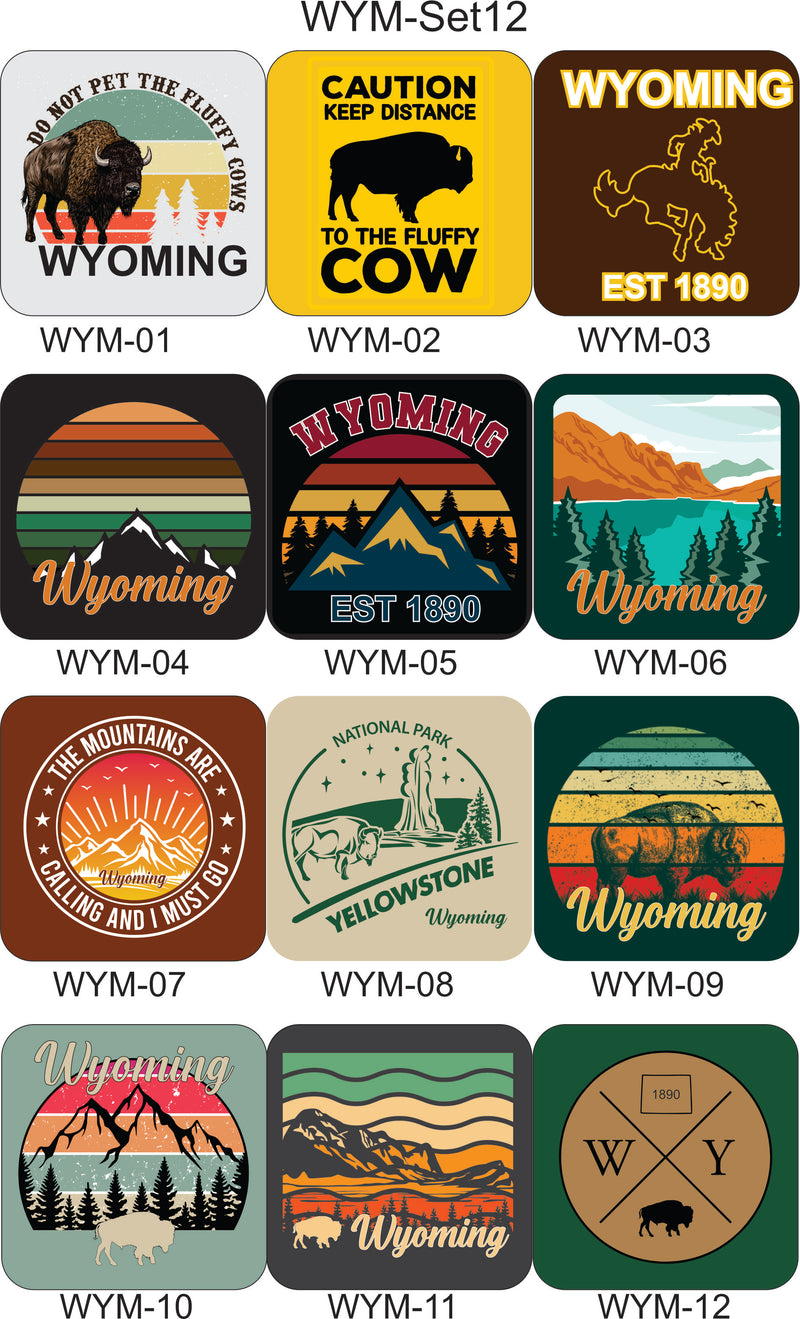 Wyoming Magnet Board Set