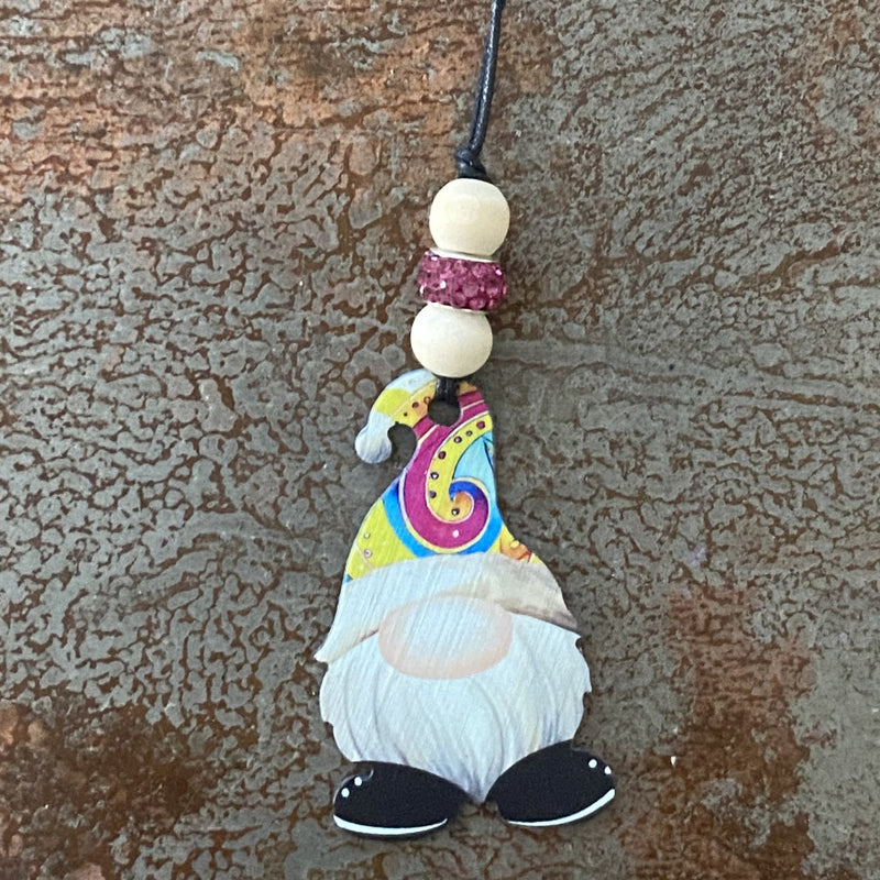 Gnome Car Charm