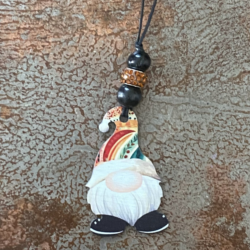 Gnome Car Charm