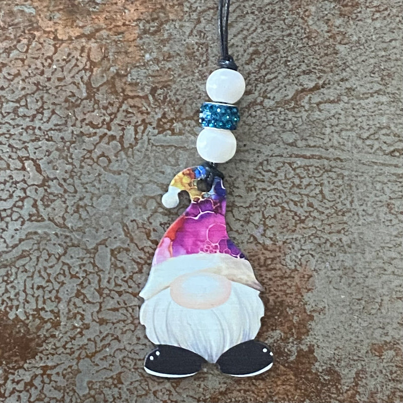 Gnome Car Charm