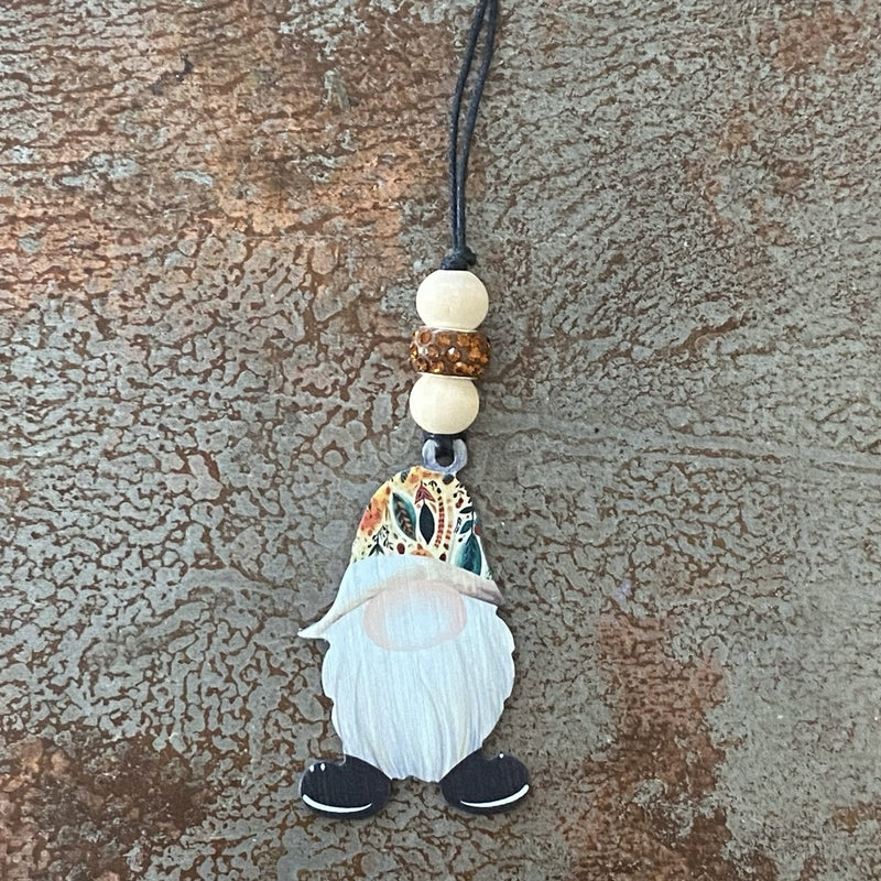 Gnome Car Charm