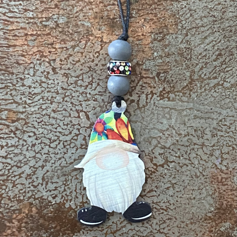 Gnome Car Charm