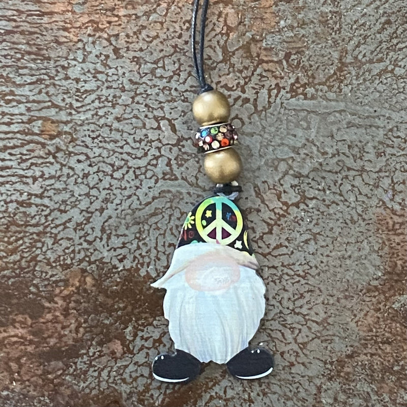 Gnome Car Charm