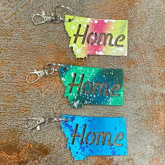 State Home Keychain