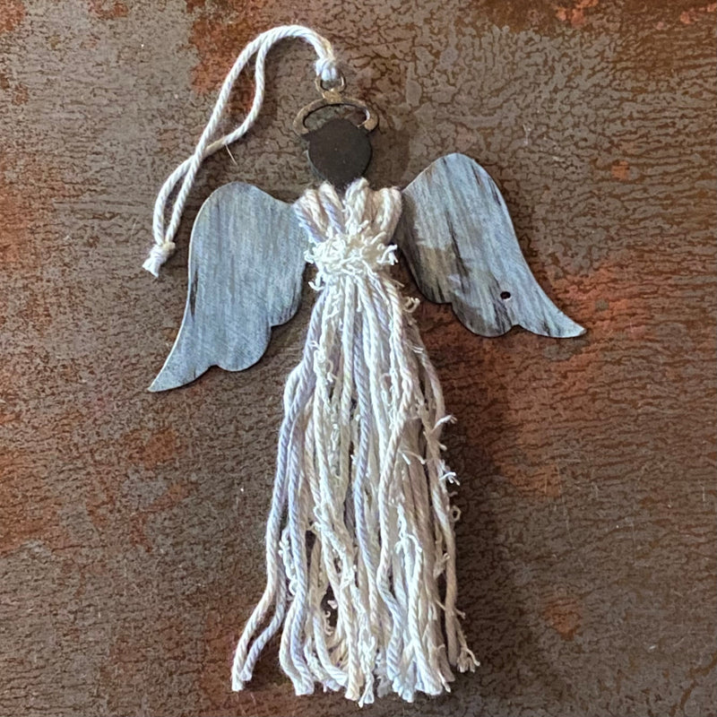 Angel Macrame Ornament