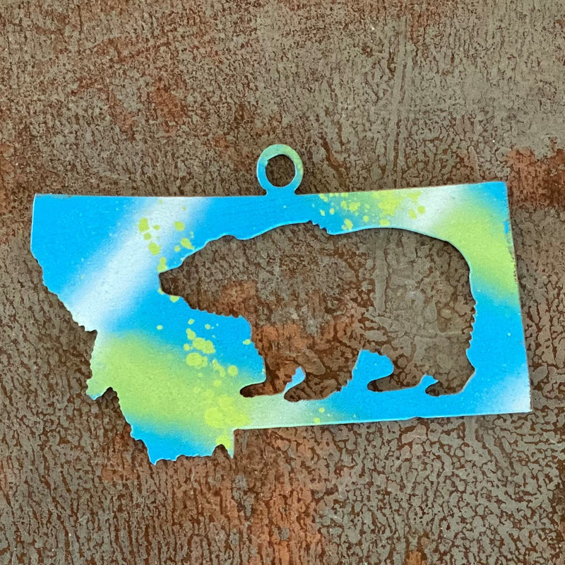 Montana Bear Ornament