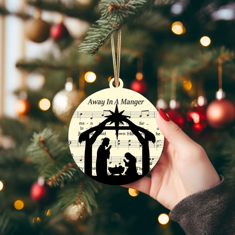 Music Sheet Ornament