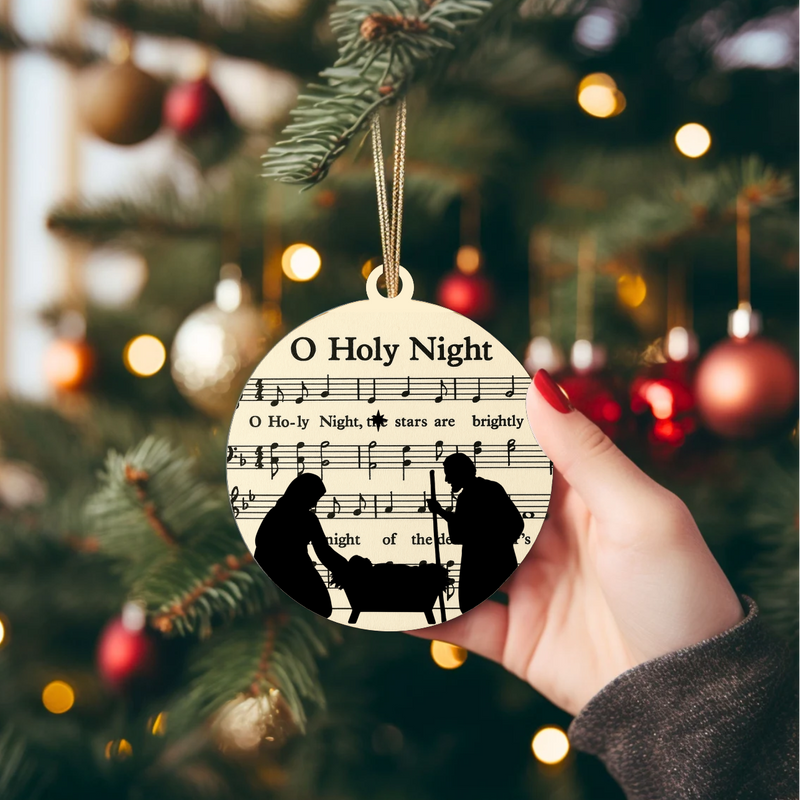 Music Sheet Ornament