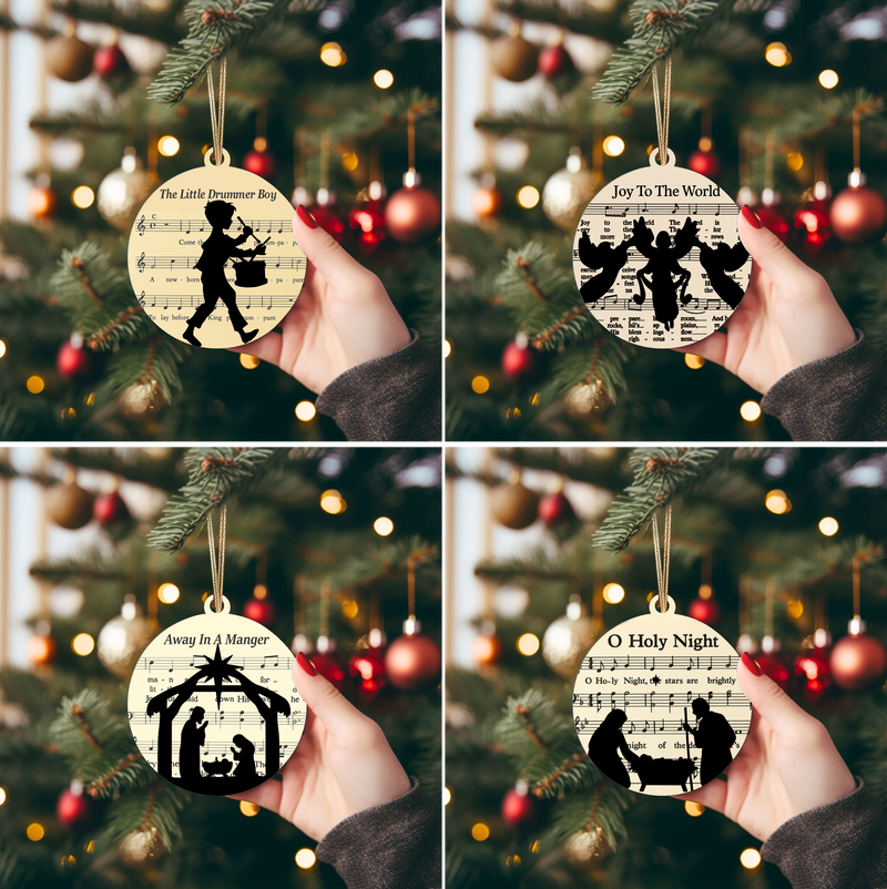 Music Sheet Ornament