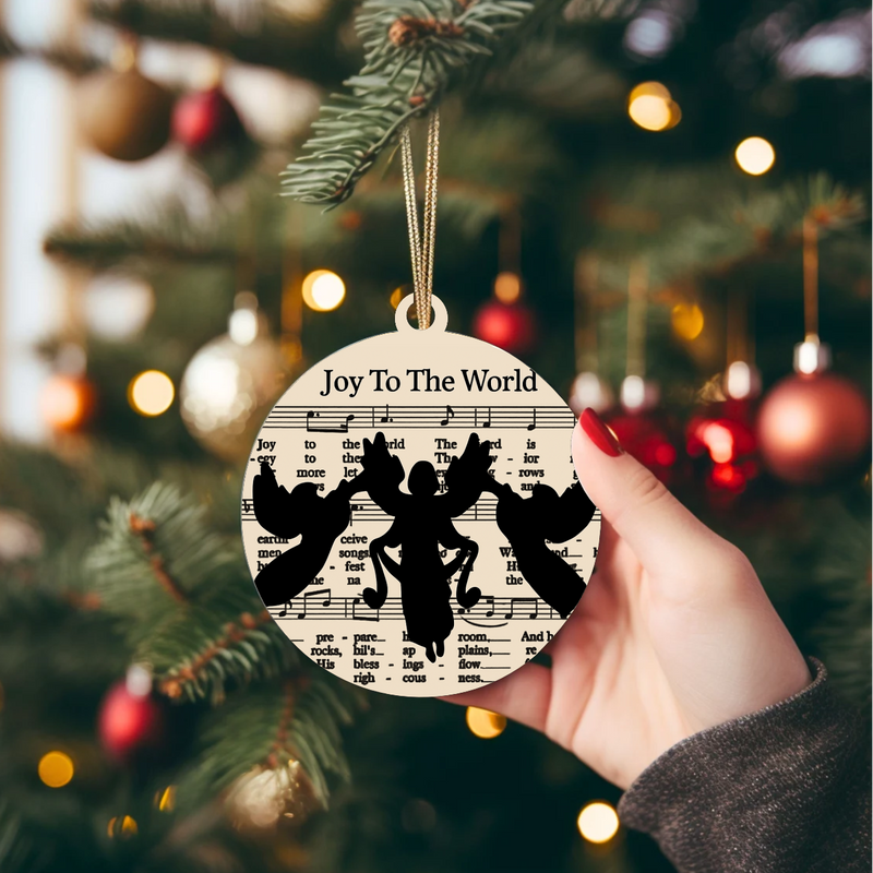 Music Sheet Ornament