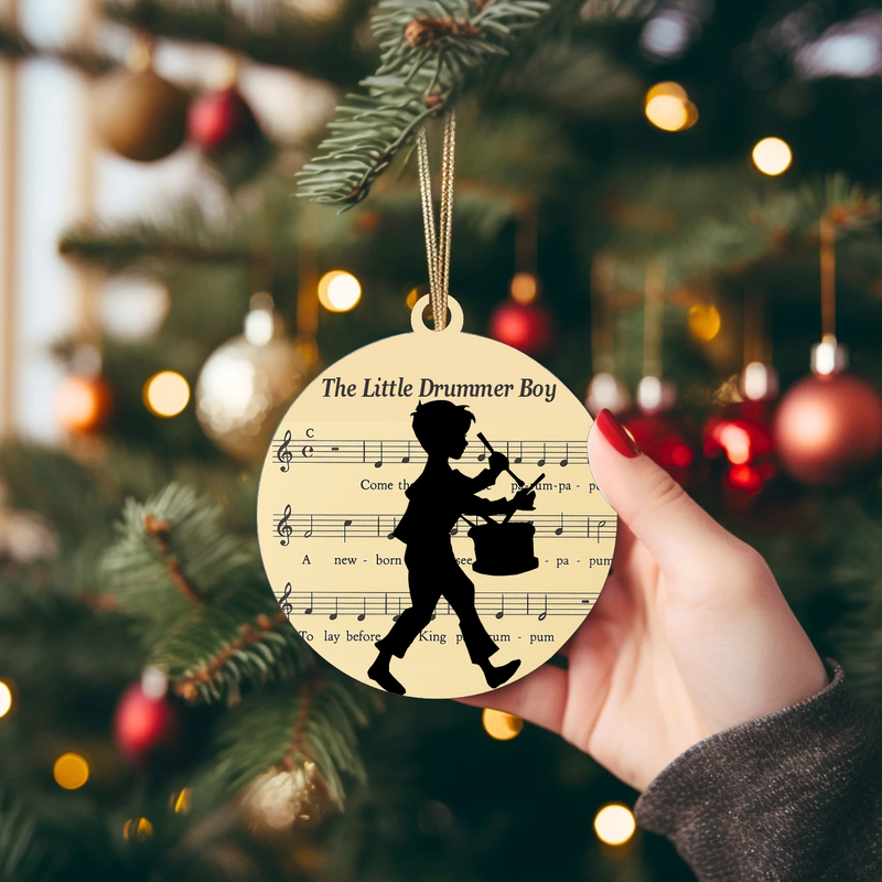 Music Sheet Ornament