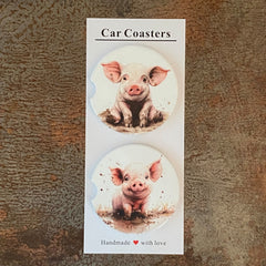 Pig Car Coaster