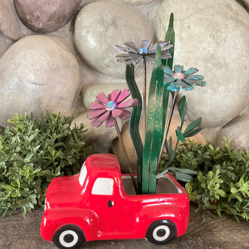 Mini Truck with Flowers