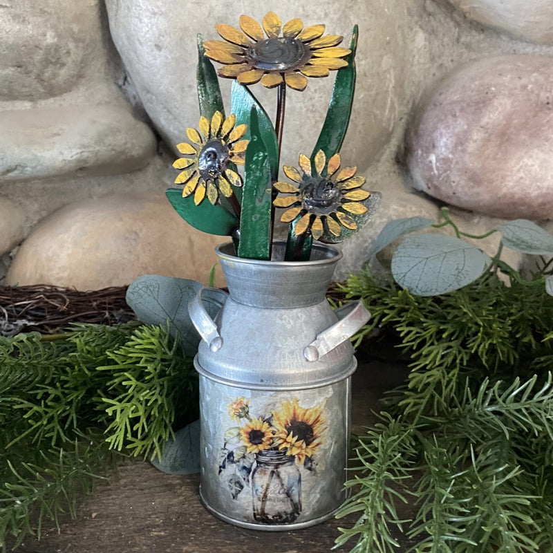 Sunflower Milk Tin