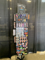 3-Sided Metal Spinner Display Rack