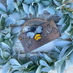 Bee Silly Sign