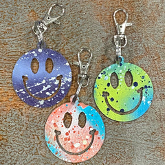 Smile Emoji Keychain