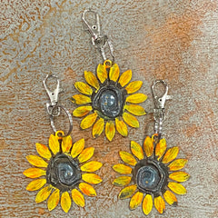 Sunflower Keychain