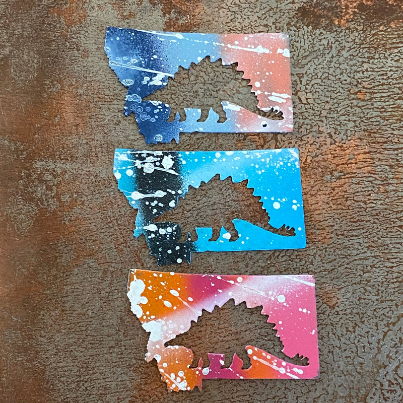 Montana Stegosaurus Magnet